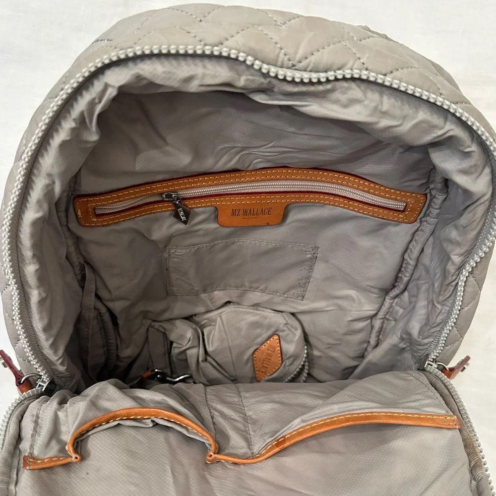 RARE MZ Wallace Mini Metro Gray Backpack